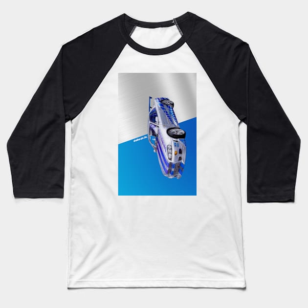 brian's skyline, fast and furious Baseball T-Shirt by MOTOSHIFT